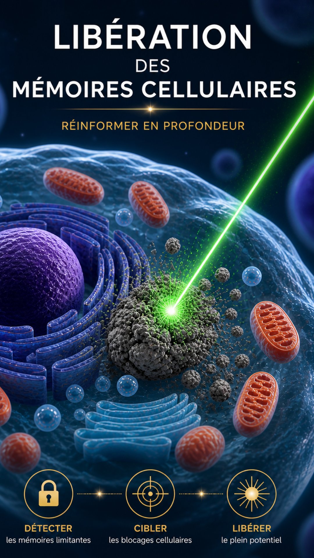 Libération des mémoires cellulaires avec Marion Mourrin